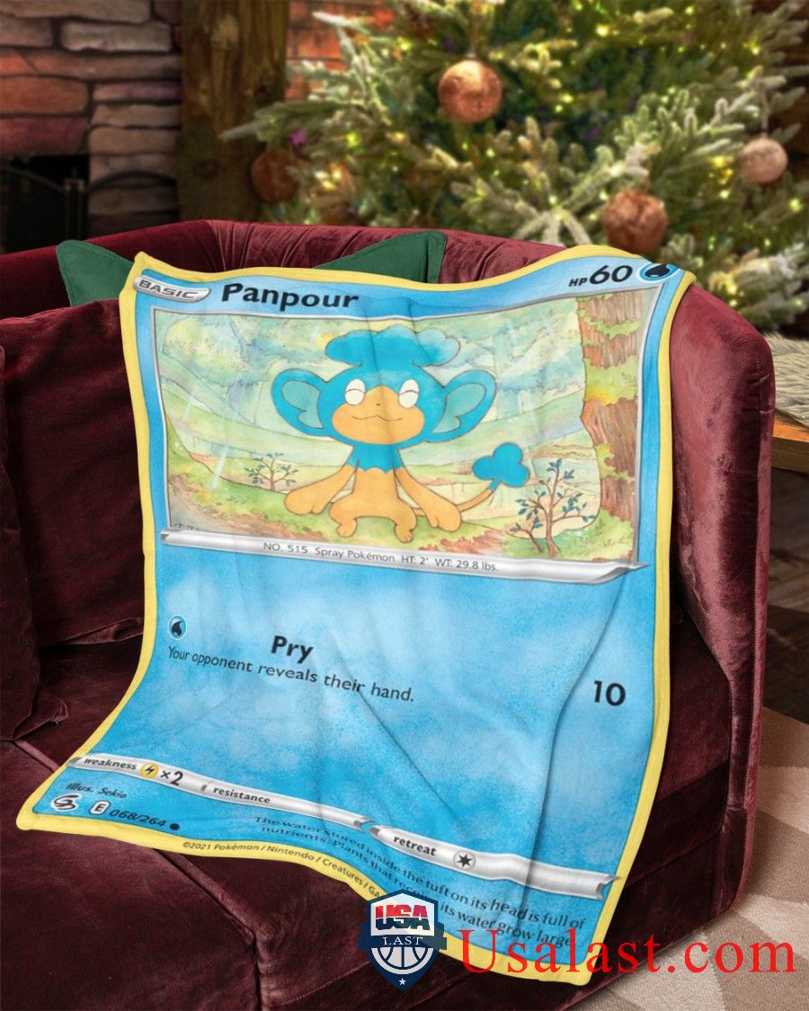 Pokemon Panpour Fusion Strike Blanket