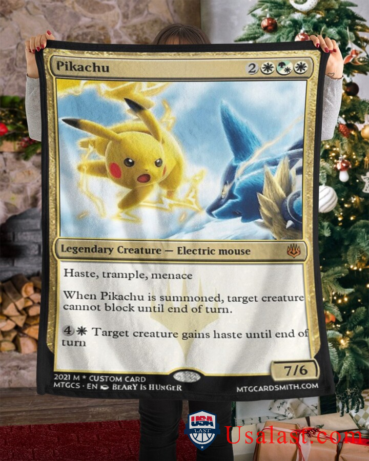 Pokemon Pikachu Electric Mouse Blanket Pokemon Pikachu Electric Mouse Blanket