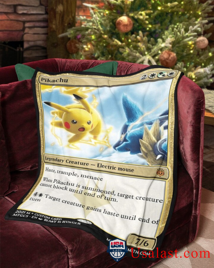 Pokemon Pikachu Electric Mouse Blanket Pokemon Pikachu Electric Mouse Blanket