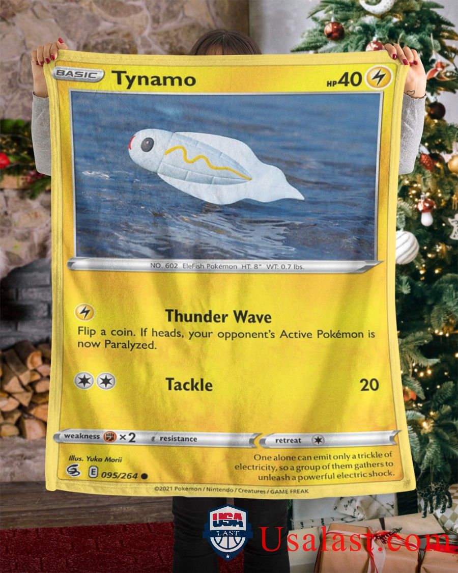 Pokemon Tynamo Fusion Strike Soft Blanket