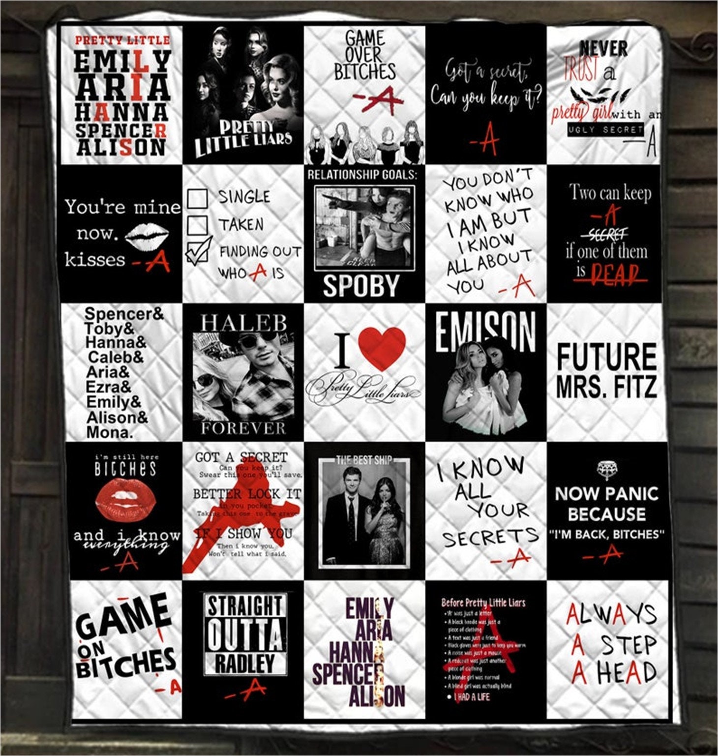 Pretty Little Liars Pretty Little Liars Lover Movie Fan Blanket