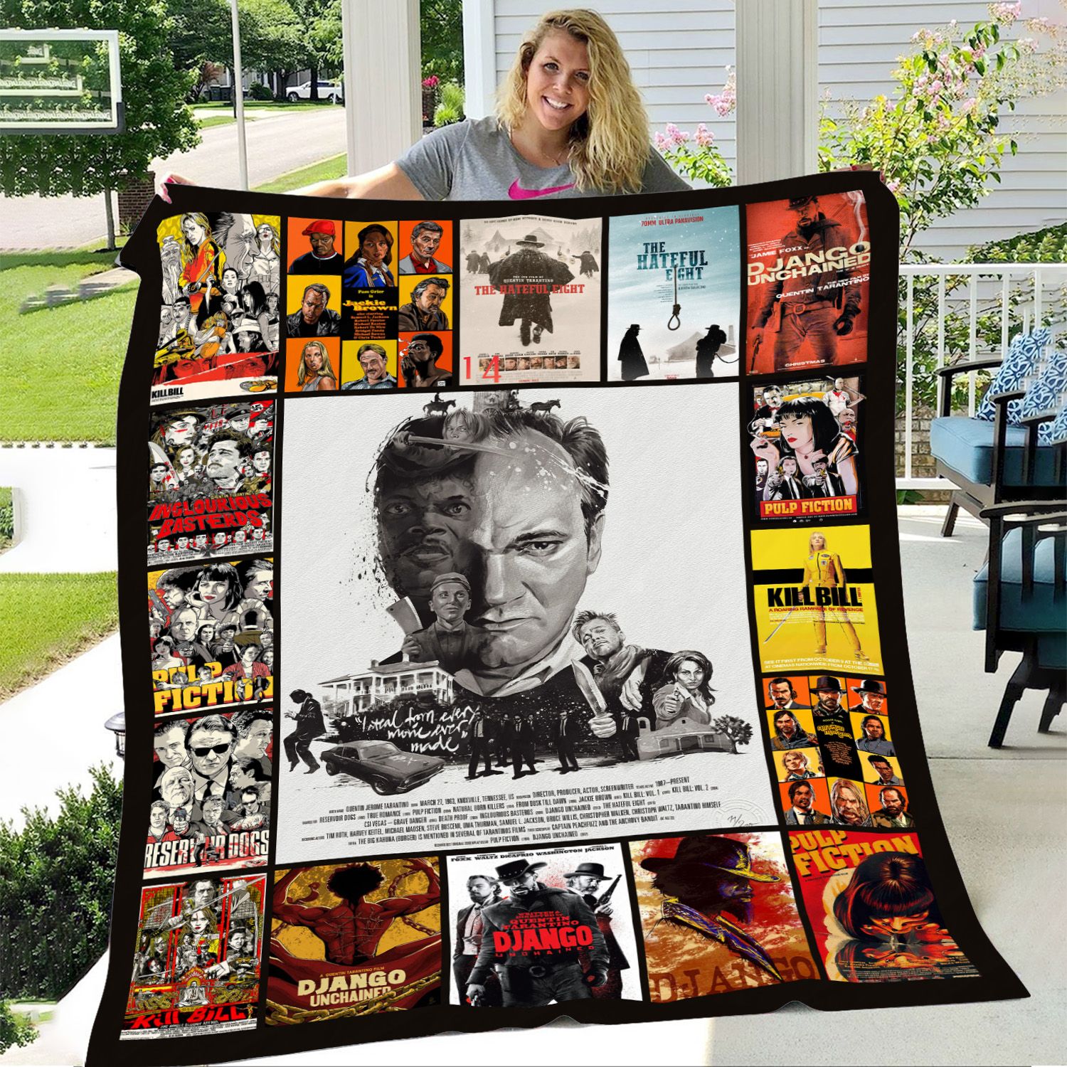 Quentin Tarantino Premium Throw Blanket