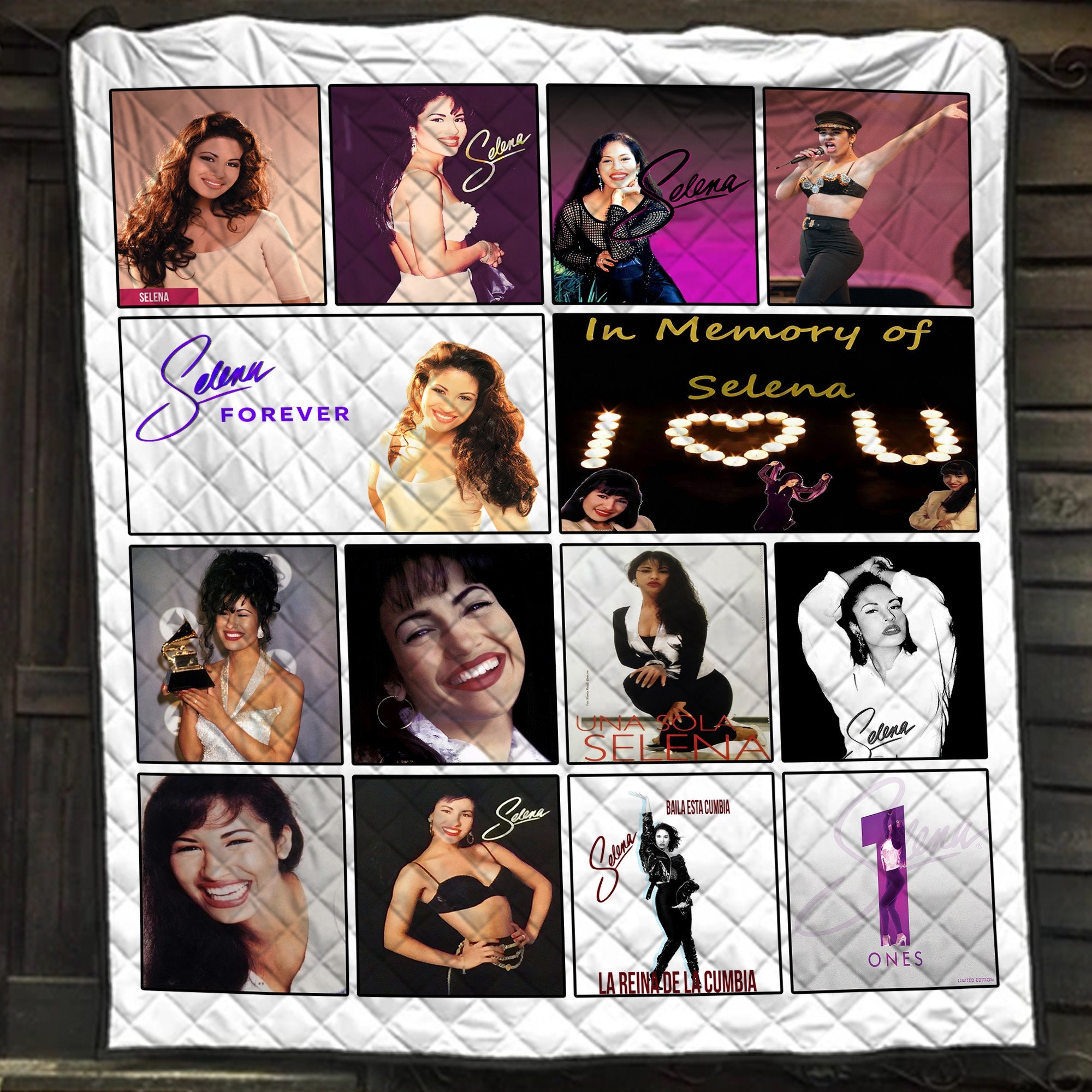 Quintanilla Alums Selena Fan Mexican Cumbia Music Lovers Blanket