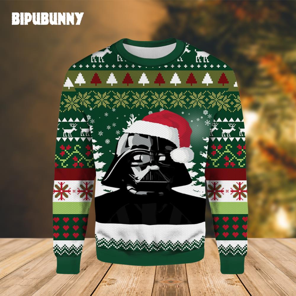 Santa Darth Vader Star Wars Ugly Christmas Sweater