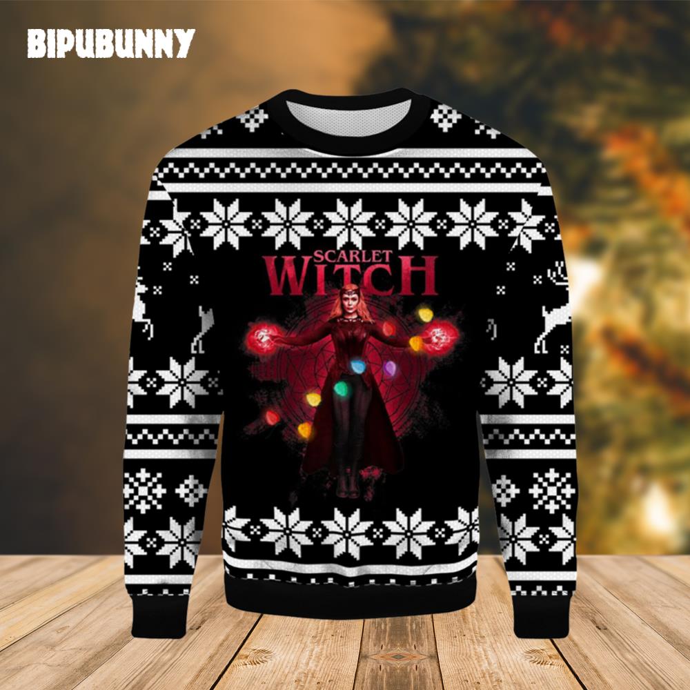 Scarlet Witch Marvel Ugly Christmas Sweater