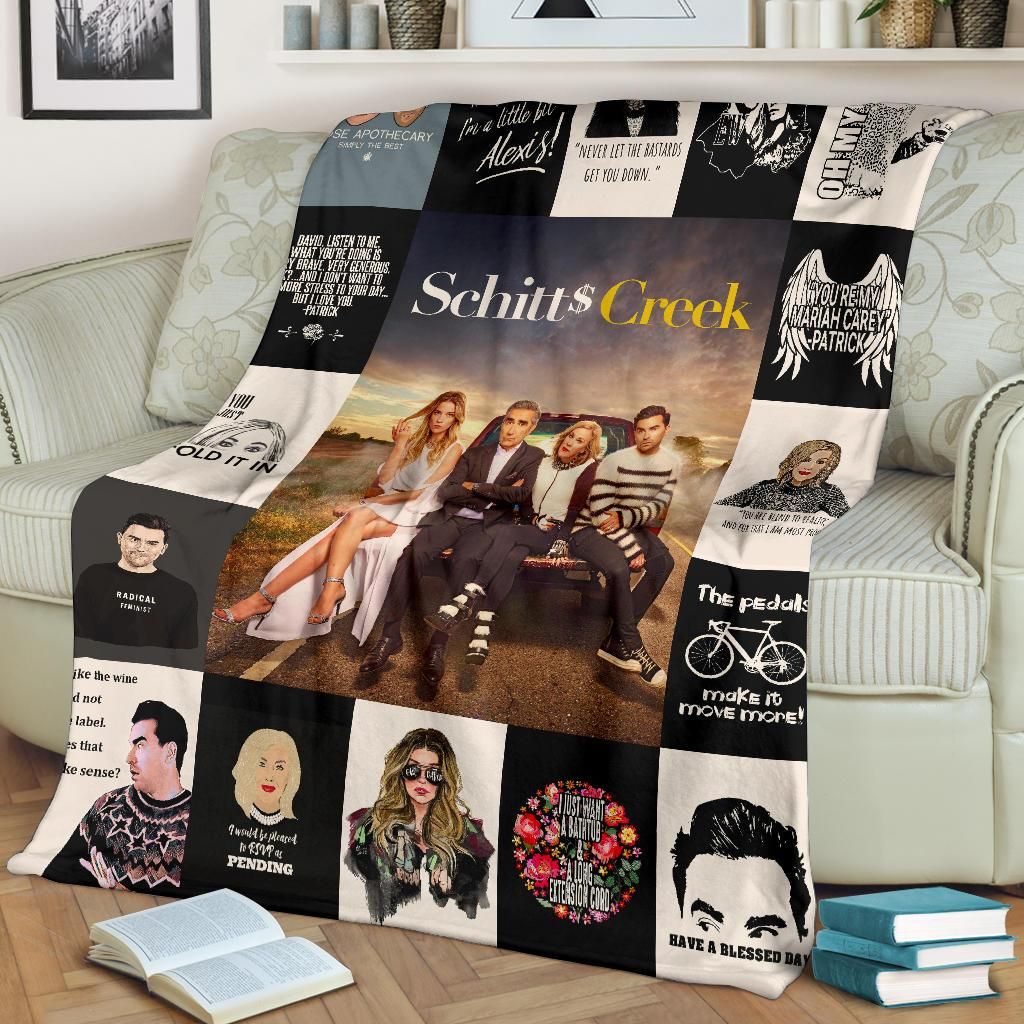 Schitt’S Creek Tv Show Inspired Throw Blanket