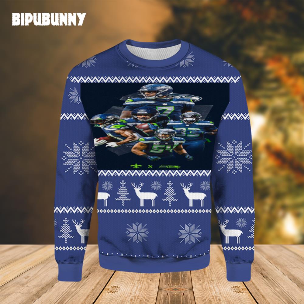 Seattle Seahawks Special Team Ugly Christmas Sweater