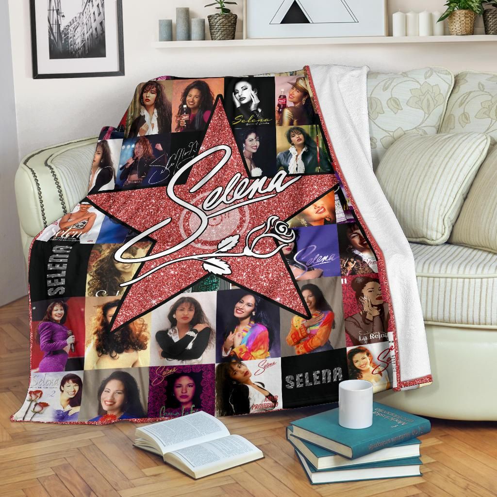 Selena Quintanilla Albums Throw Blanket