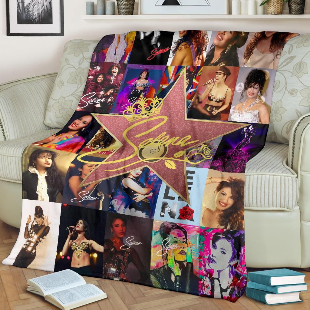 Selena Quintanilla Ultra Soft Throw Blanket