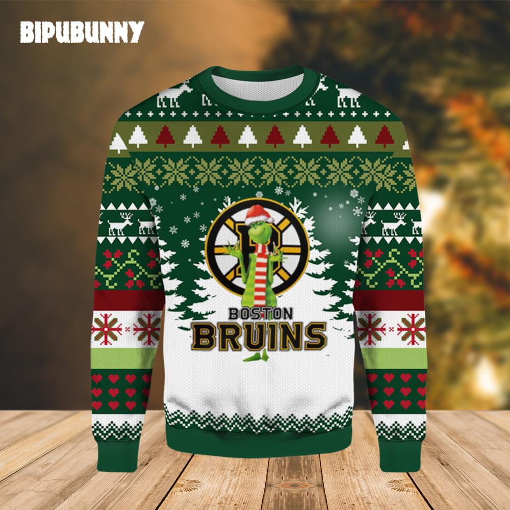 Snoopy Boston Bruins Ugly Christmas Sweater