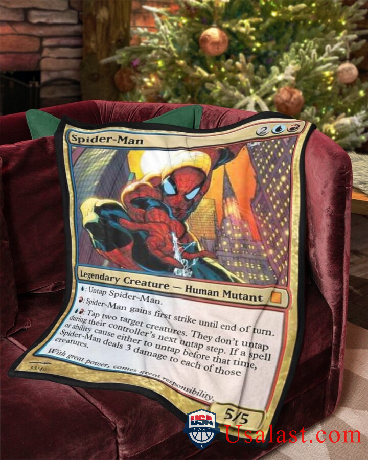 Spider Man Human Mutant Fleece Blanket