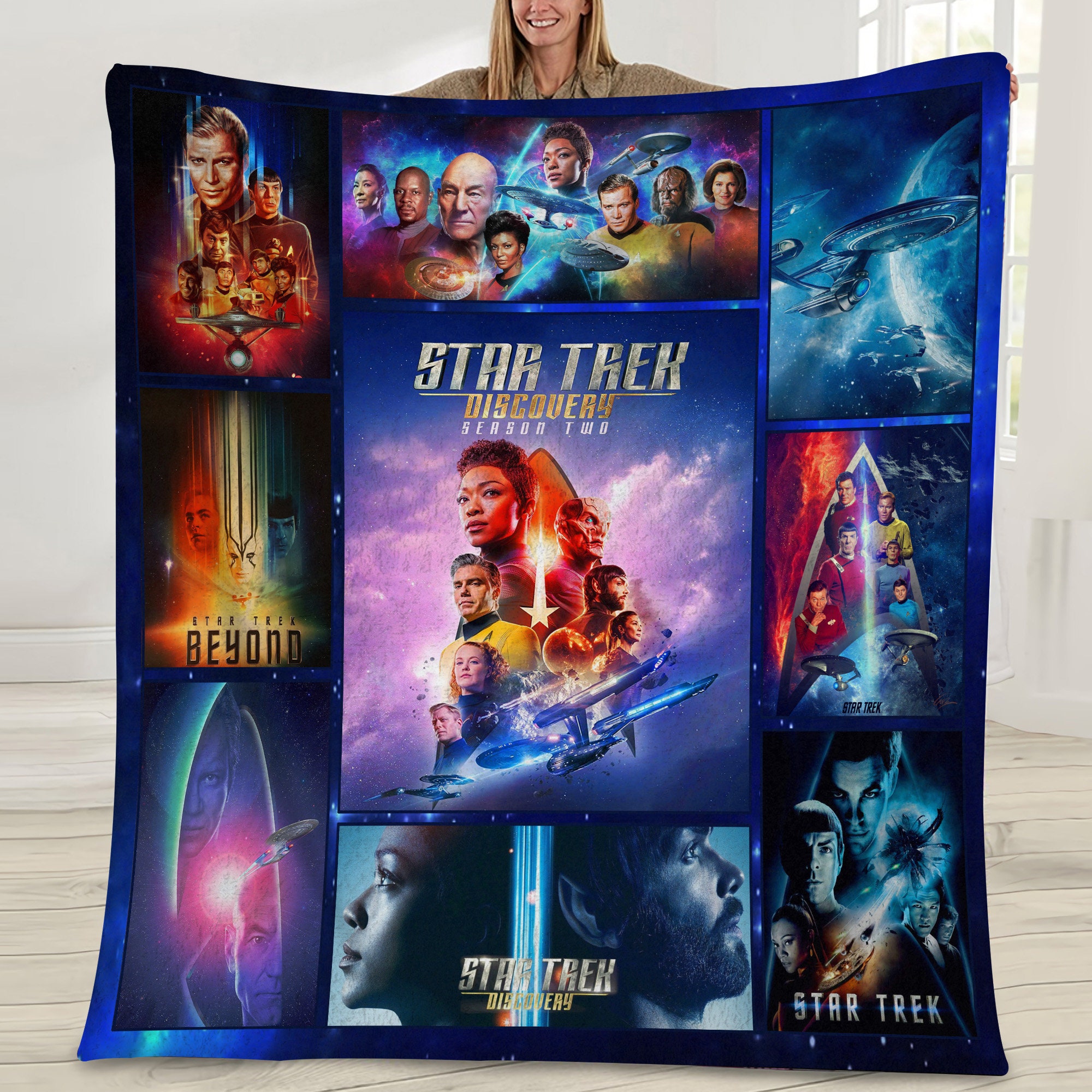 Star Trek Movie Action Movie Blanket