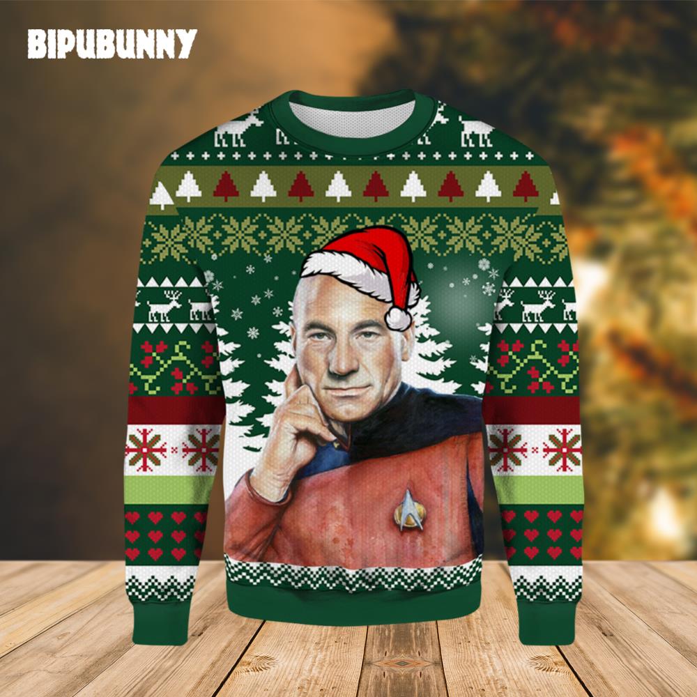 Star Trek The Next Generation Ugly Christmas Sweater