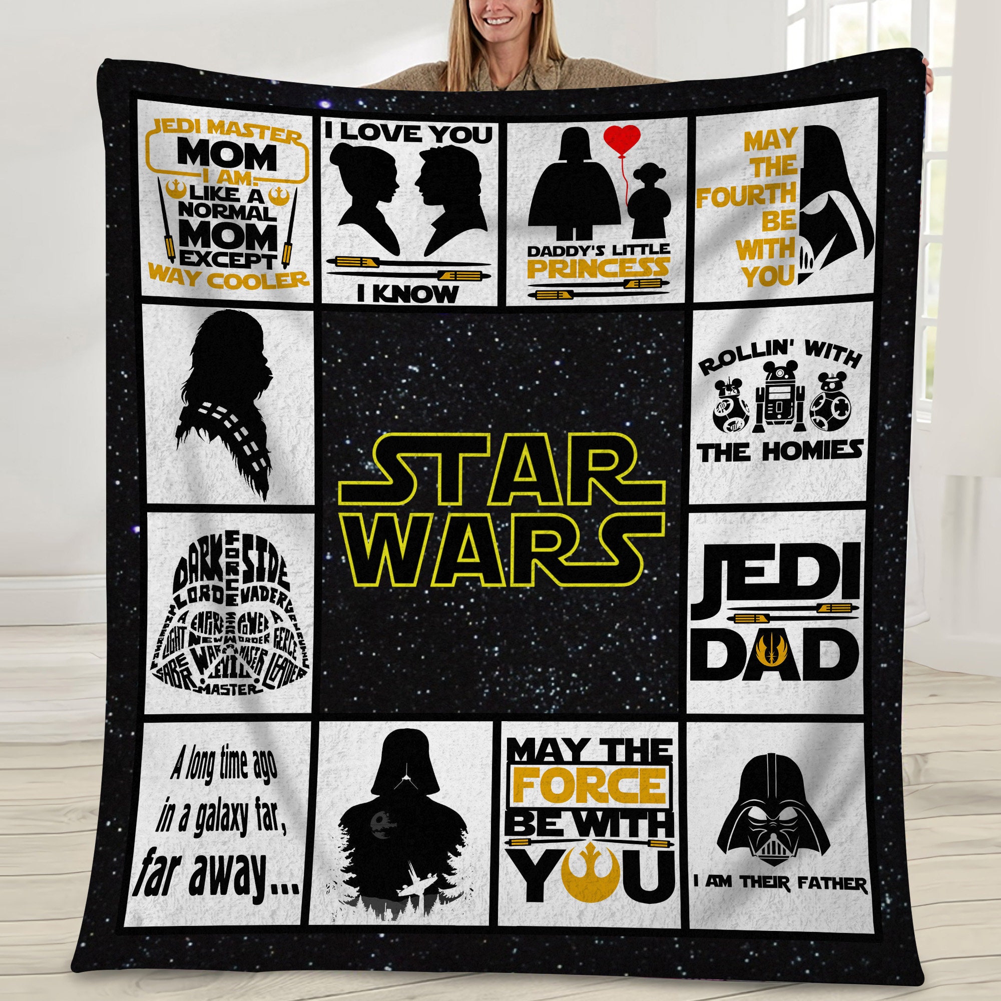 Star Wars Fan Movie Blanket