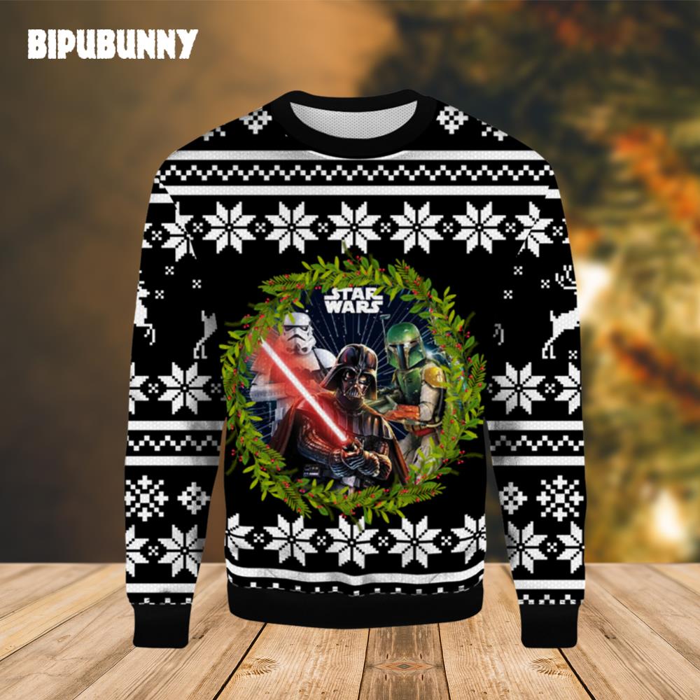 Star Wars Lightsaber Ugly Christmas Sweater