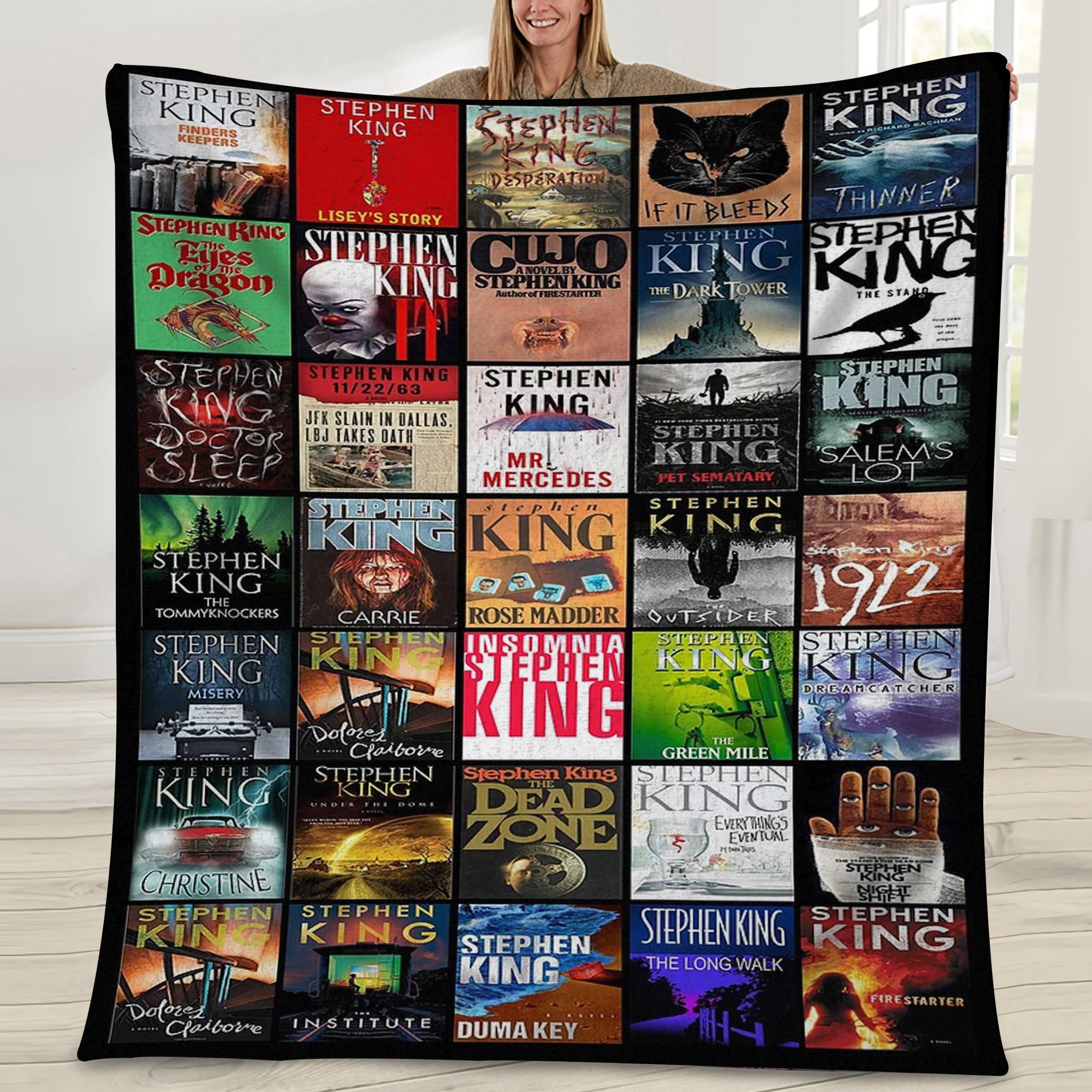 Stephen King Horor Movie Movie Fan Blanket