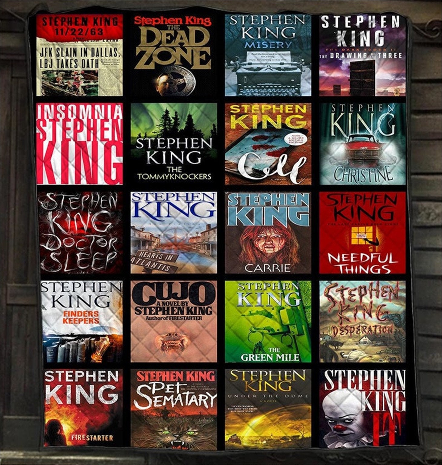 Stephen King Stephen King Lover Movie Fan Blanket