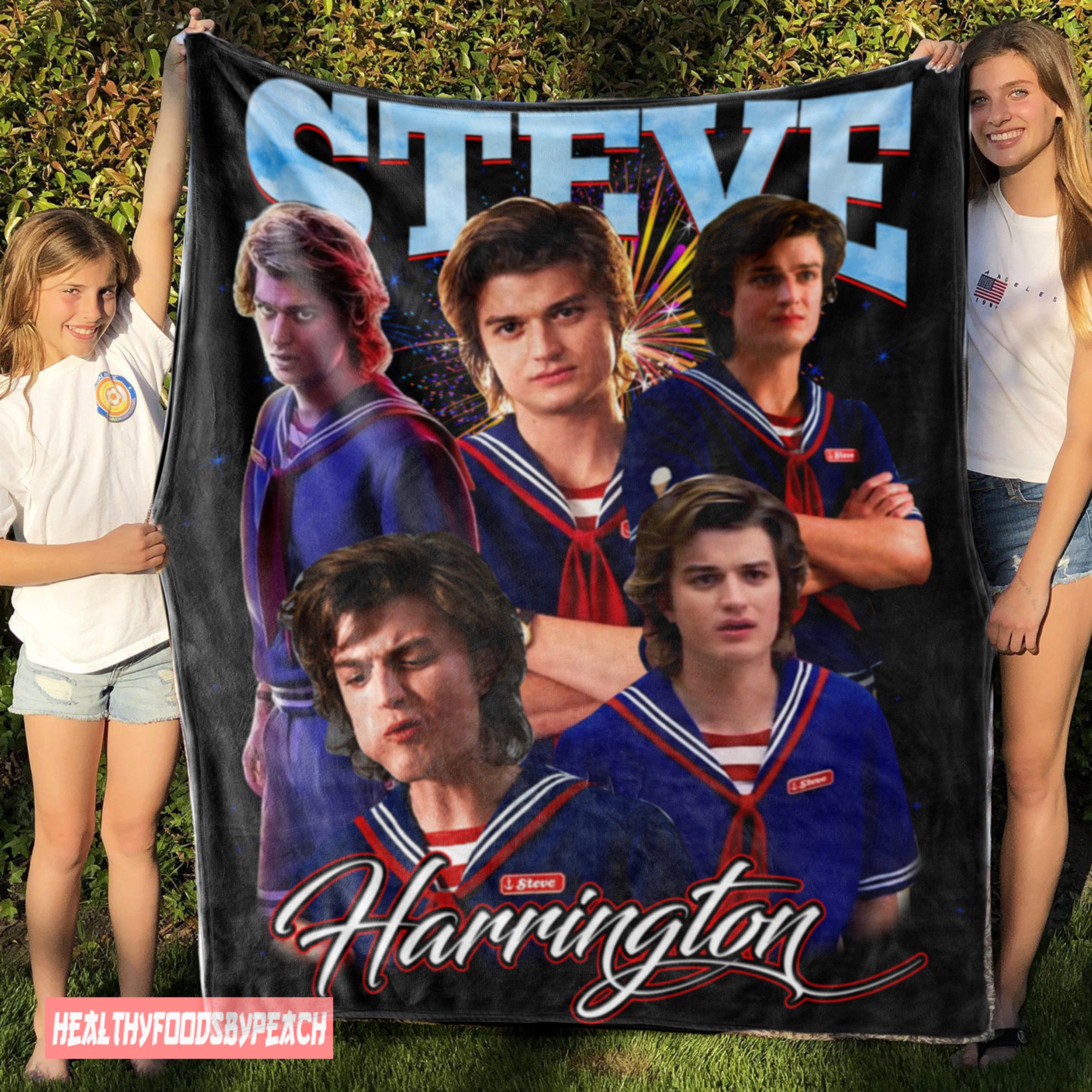 Steve Harrington Stranger Things 4 Quilt Blanket