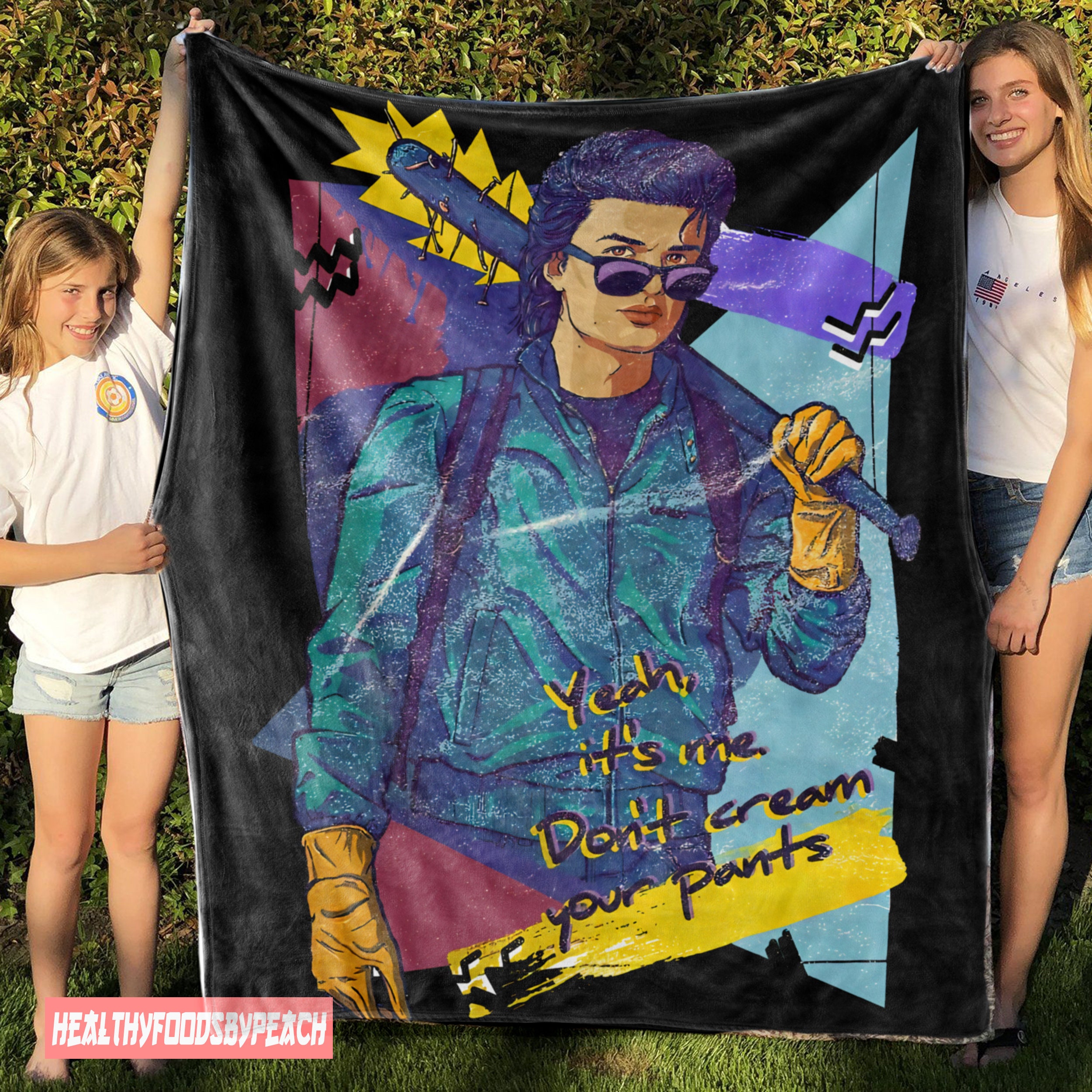 Steve Harrington  Stranger Things 4 Quilt Blanket