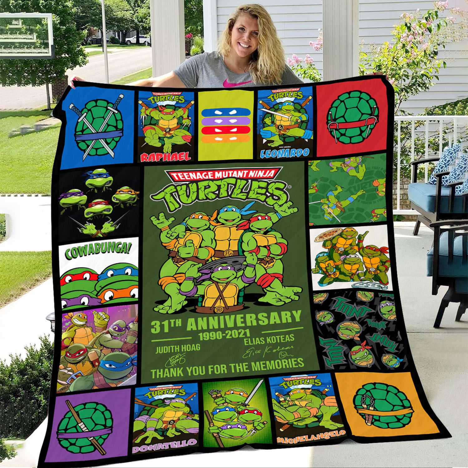 Teenage Mutant Ninja Turtles Throw Blanket