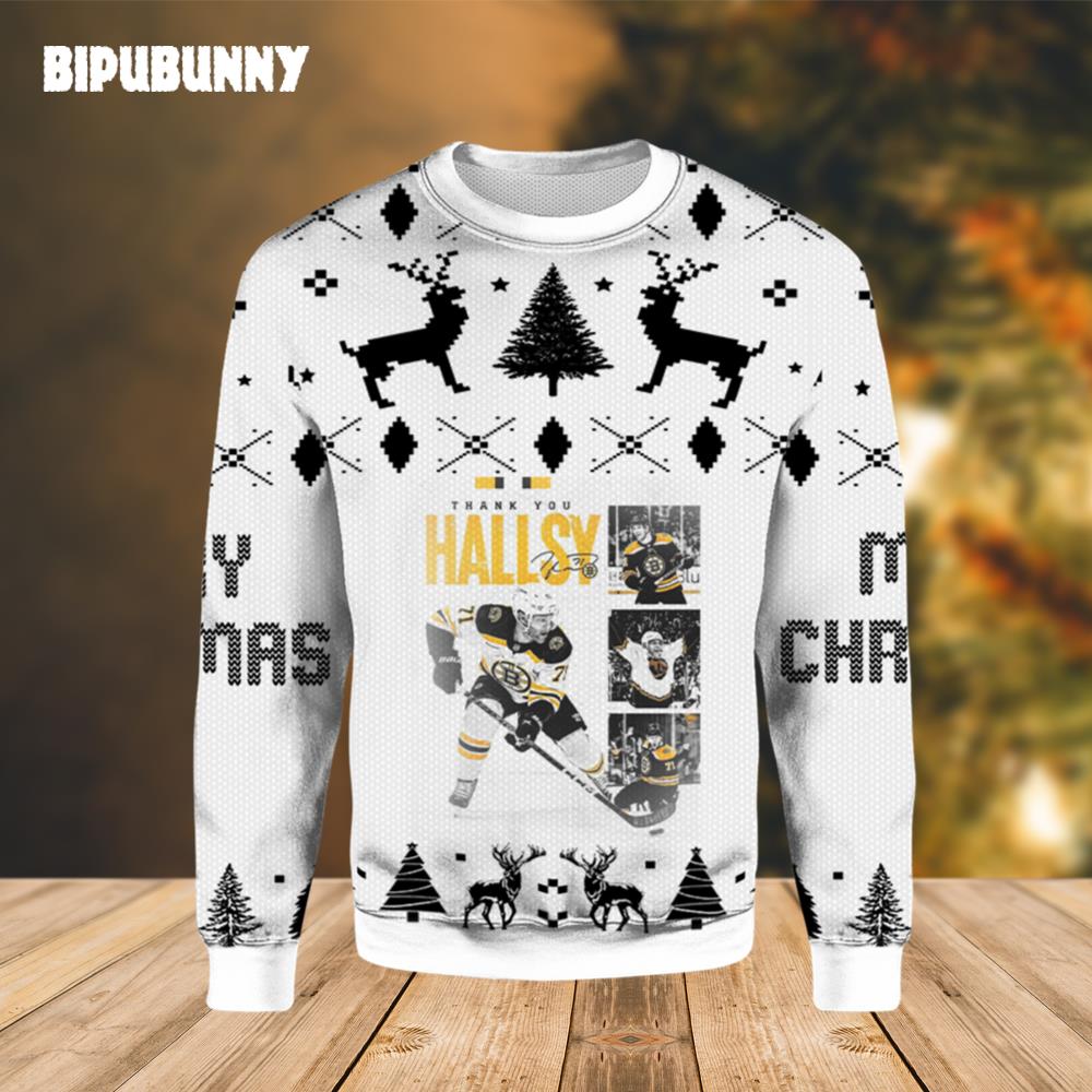 Thank You Patrice Boston Bruins Ugly Christmas Sweater