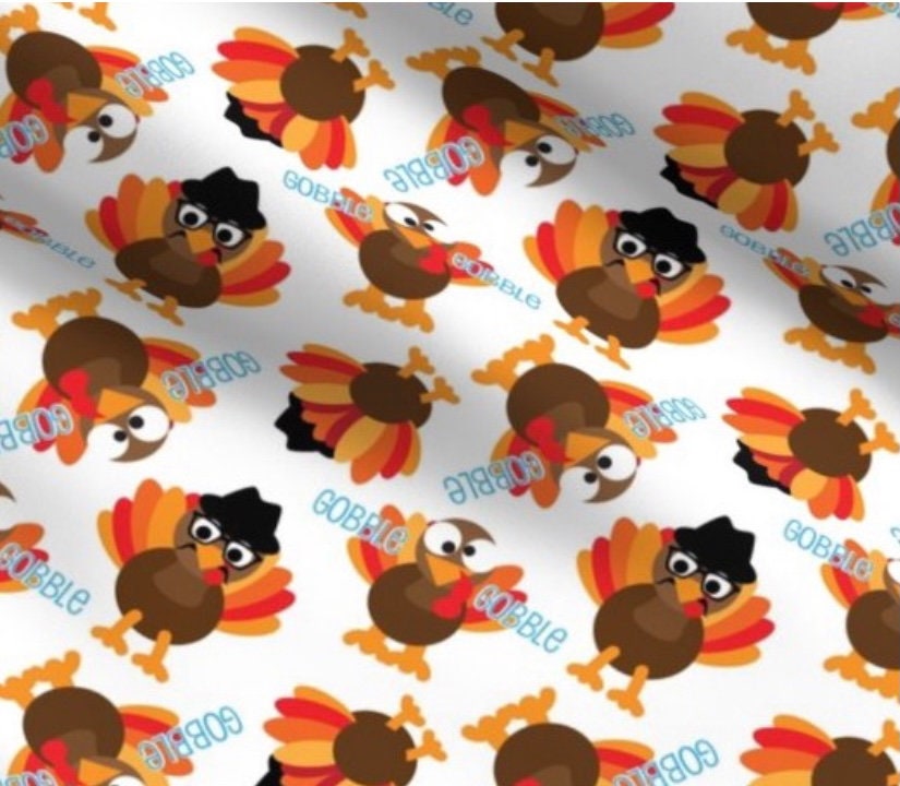 Thanksgiving Funny Gobble Turkey Blanket