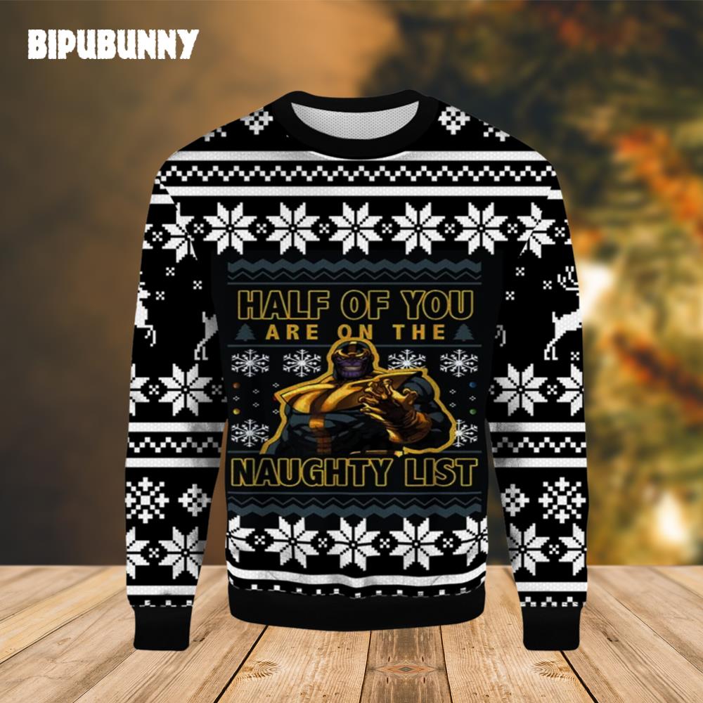 Thanos Marvel Ugly Christmas Sweater