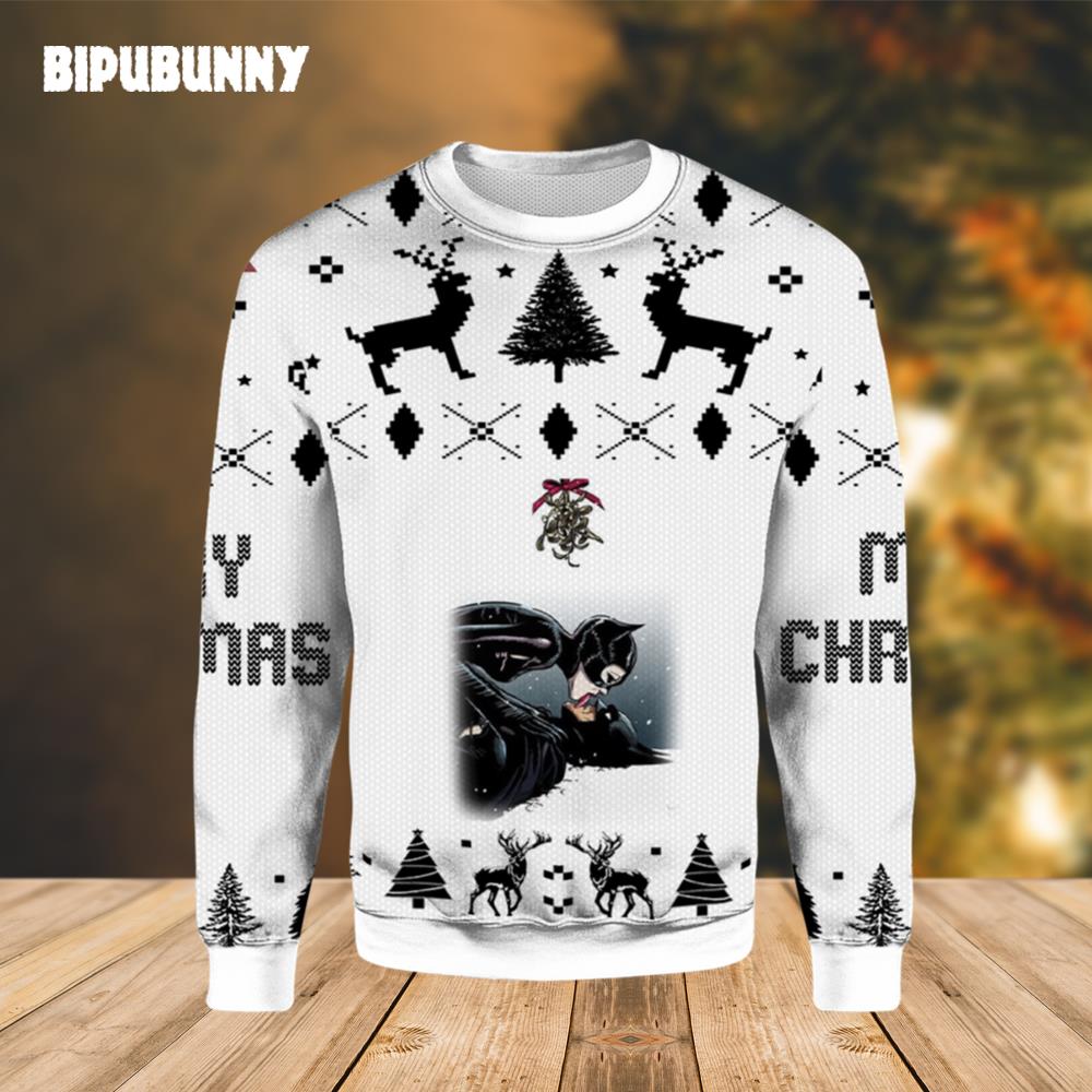 The Bat and the Cat Ugly Christmas Sweater