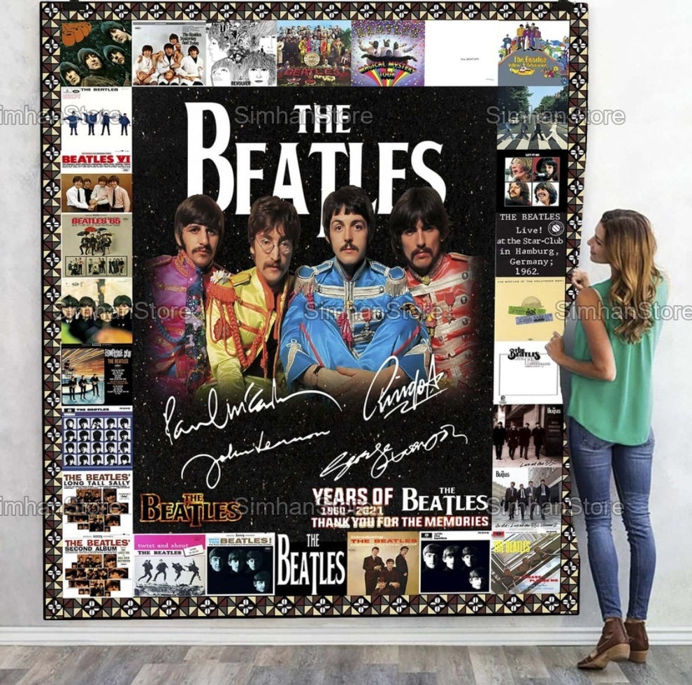 The Beatles Music Quilt Christmas Gifts