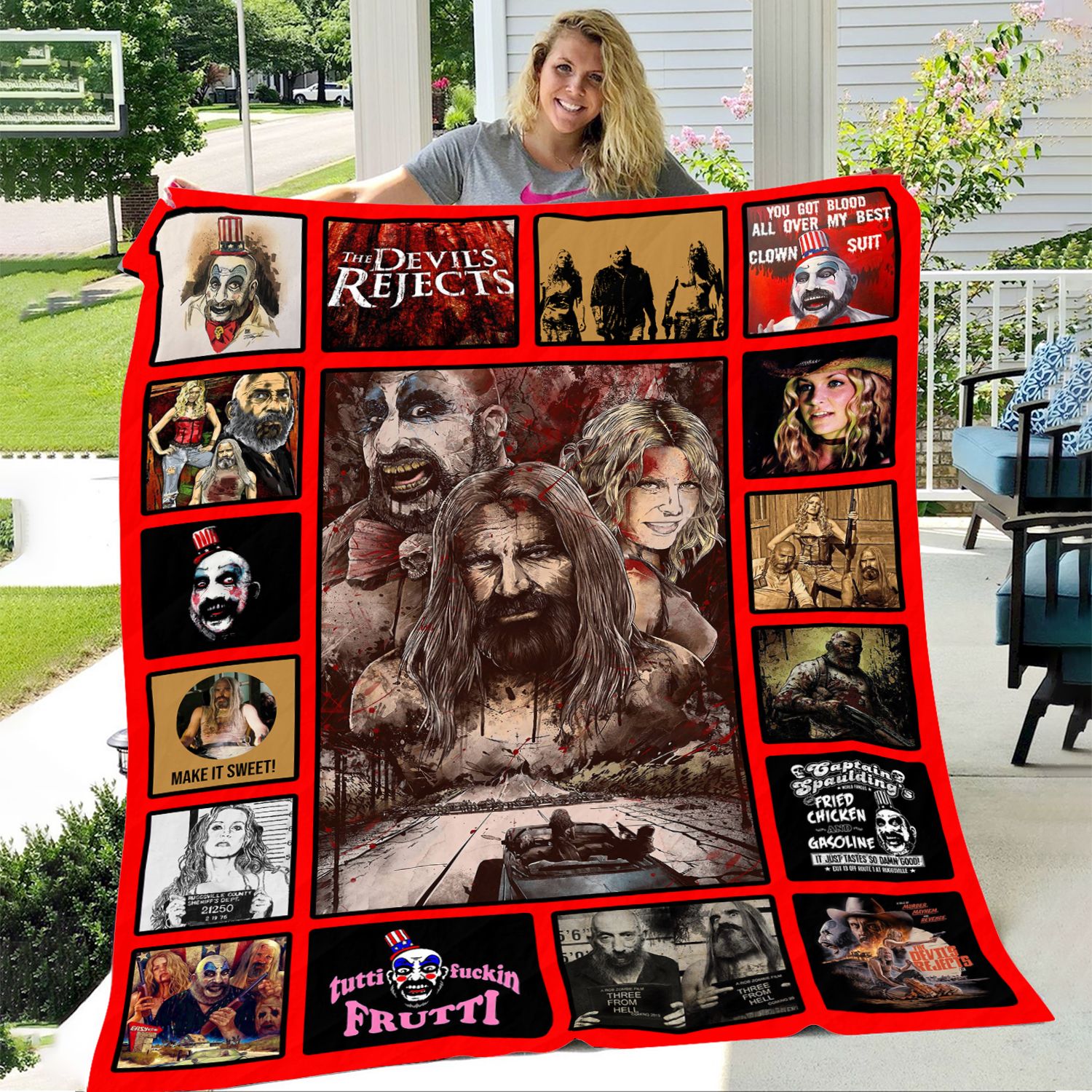 The Devil’S Rejects Throw Blanket