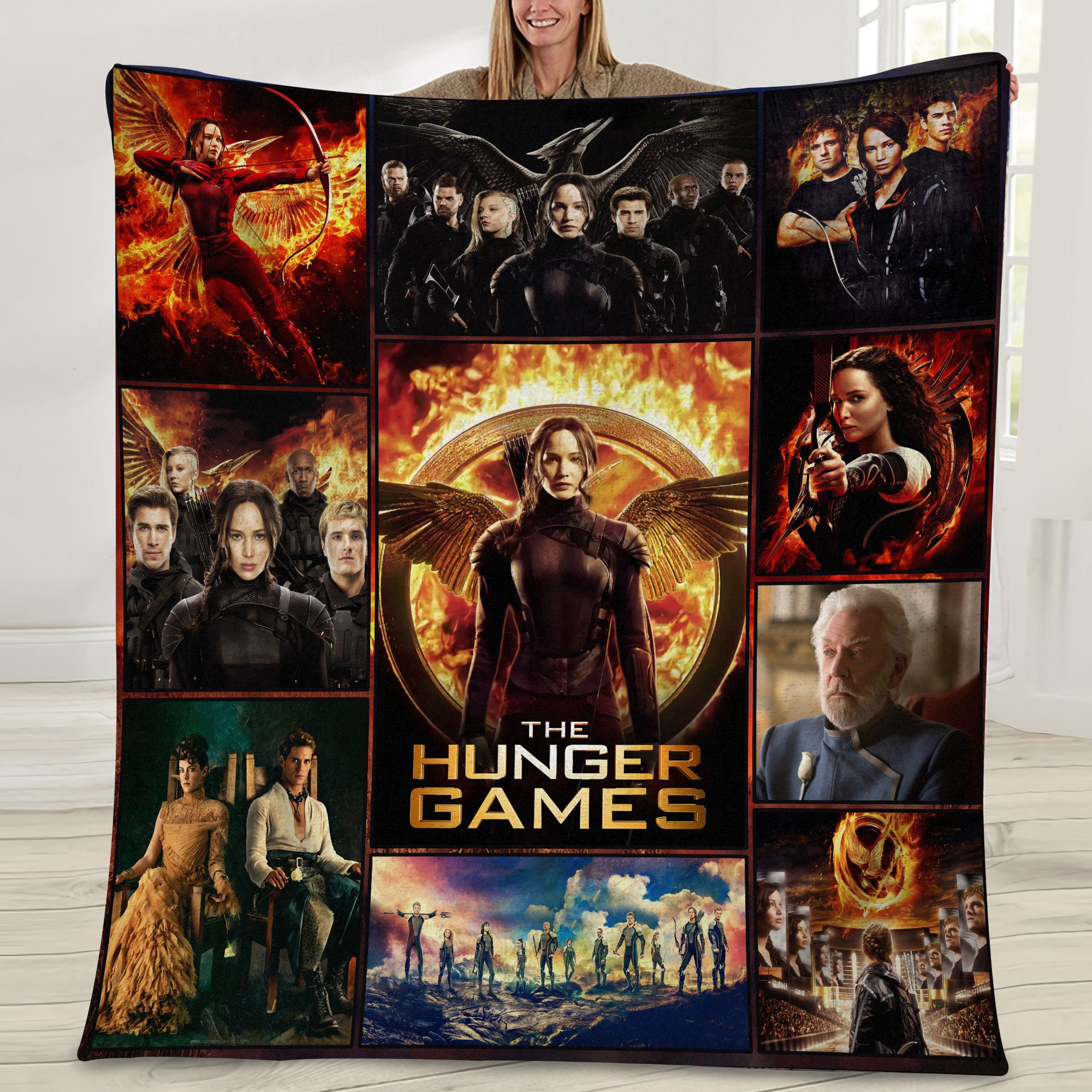 The Hunger Games Movie Blanket