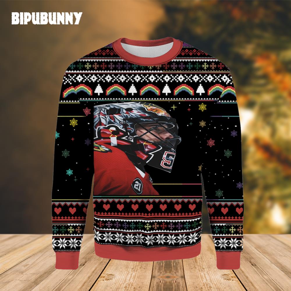 The Man Of Chicago Blackhawks Ugly Sweater