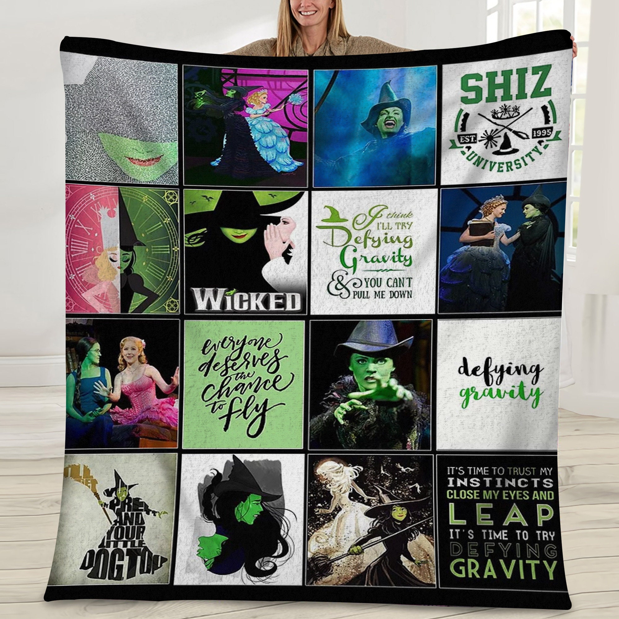 The Musical Wicked Movie Lover Blanket