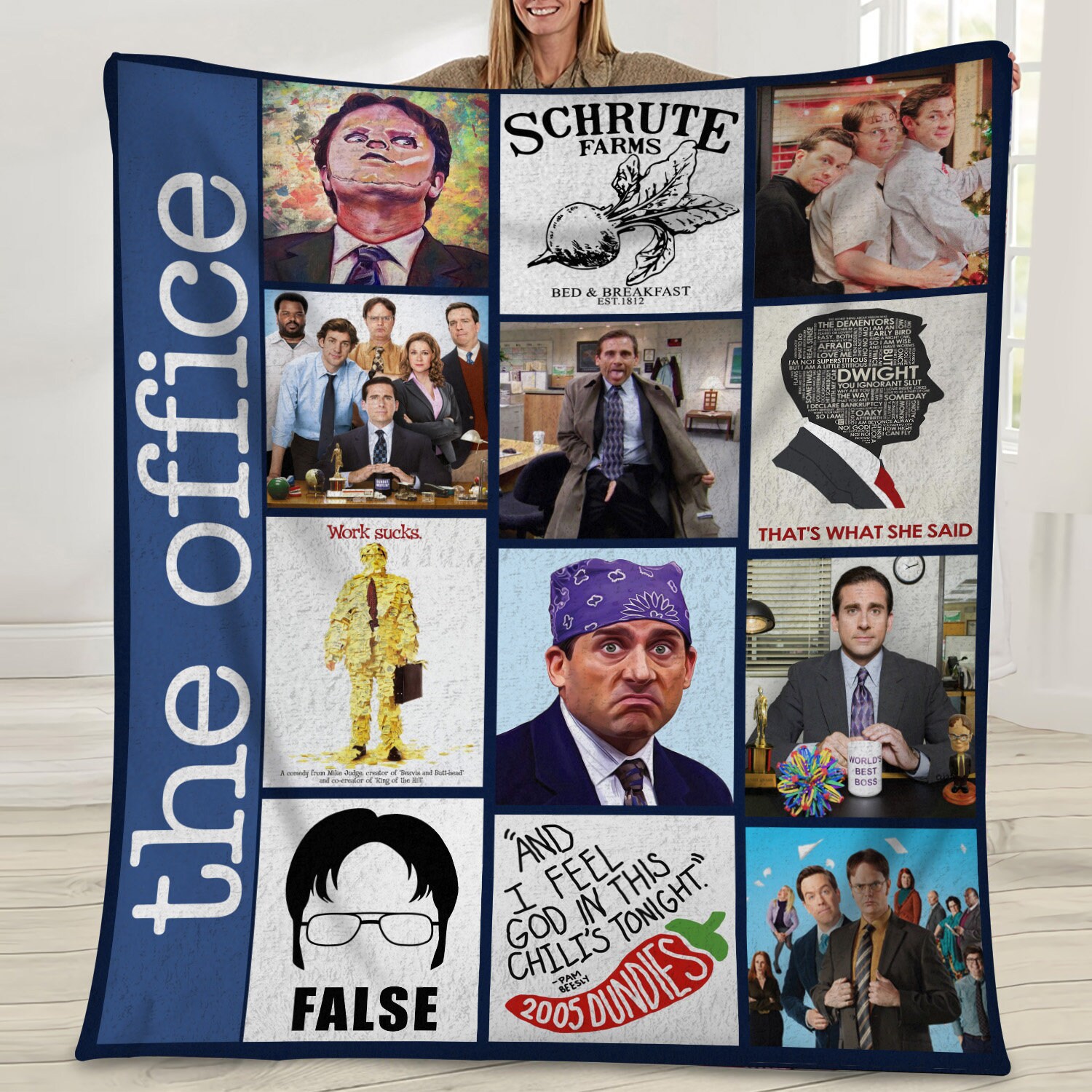 The Office Movie Tv Show Blanket