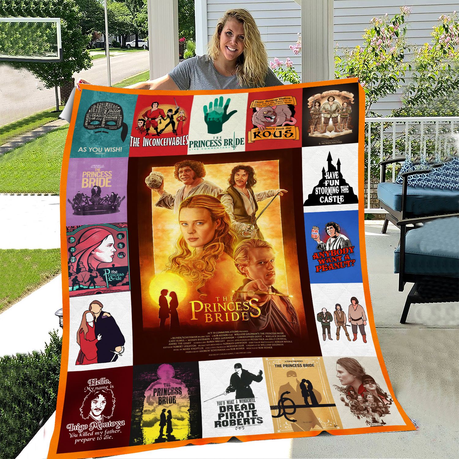 The Princess Bride Albums Throw Blanket