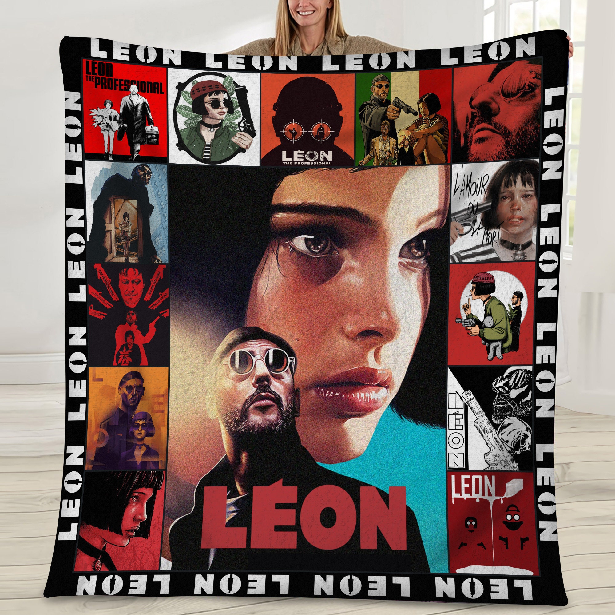 The Professional The Professional Vintage Movie Fan Blanket