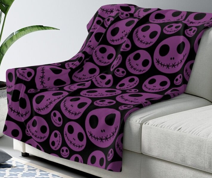 The Pumpkin King Fleece Halloween Blanket