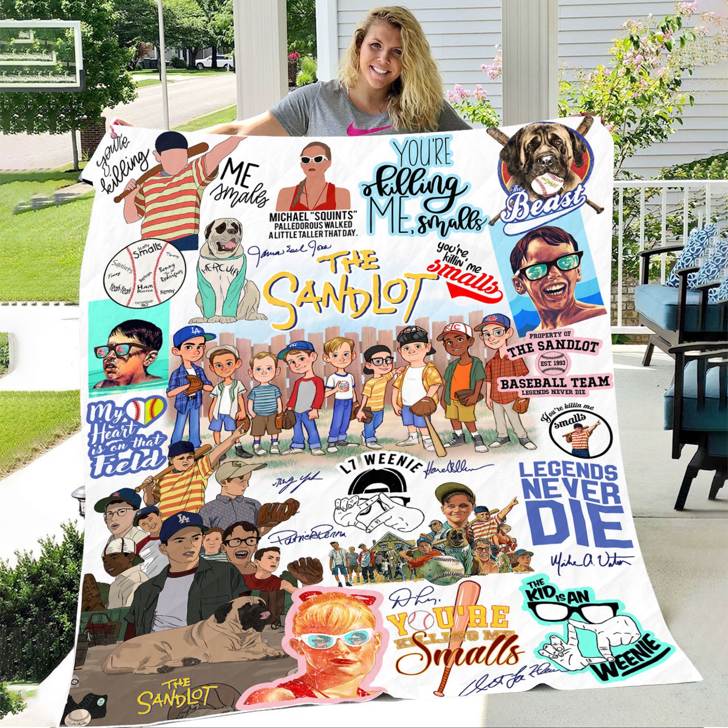 The Sandlot Throw Blanket