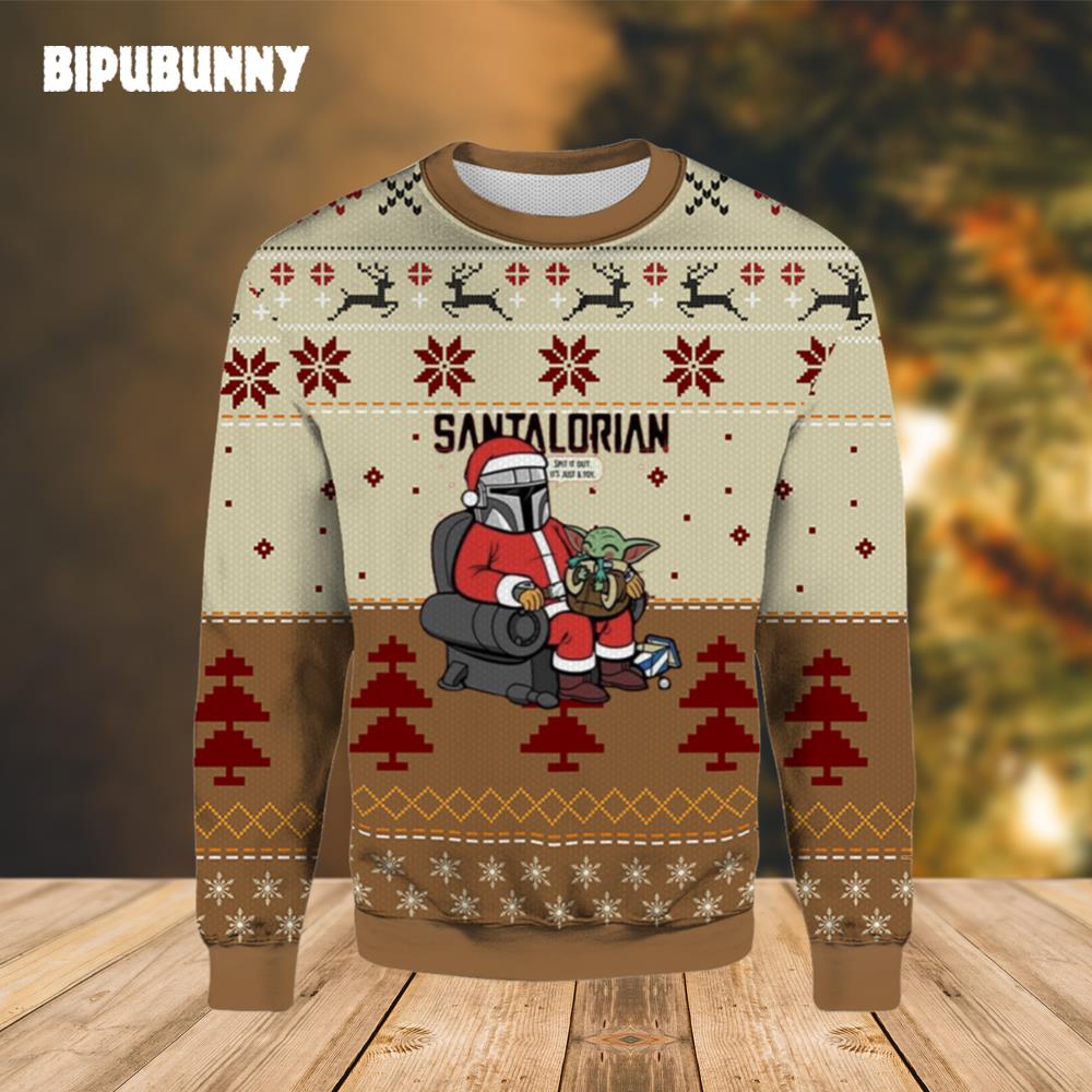 The SantaLorian Star Wars Ugly Christmas Sweater