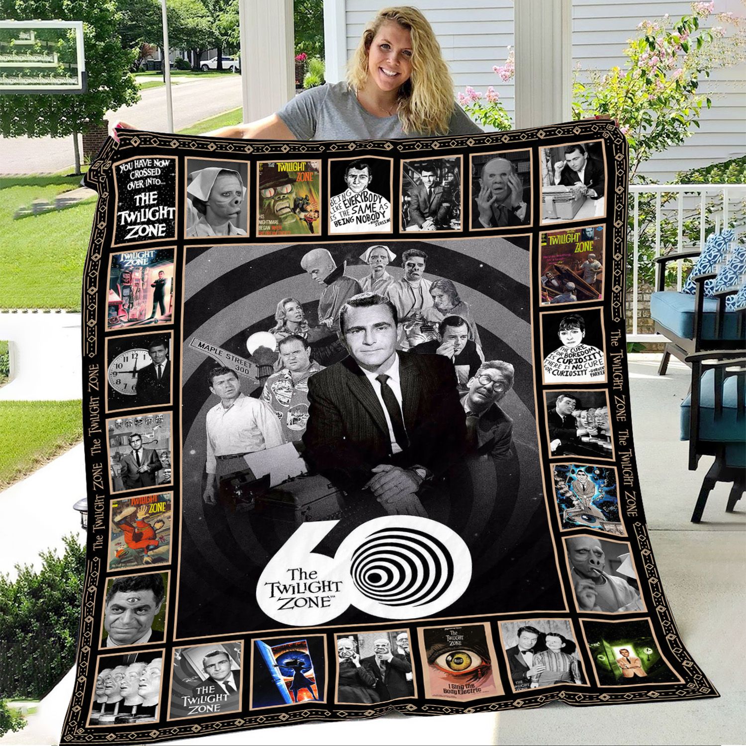 The Twilight Zone Throw Blanket