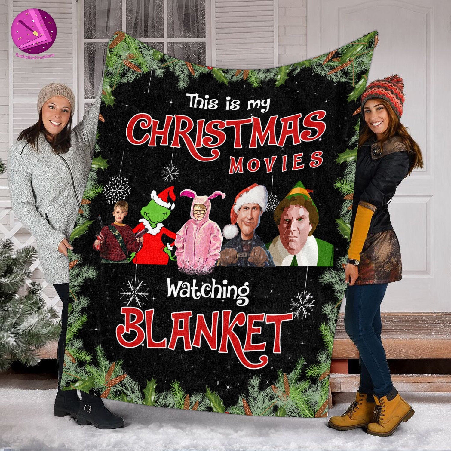 This Is Christmas The Grinch Blanket