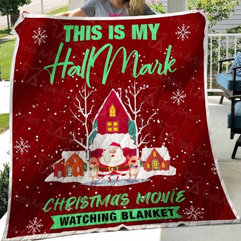 This Is My Hallmark Christmas Fleece Blanket