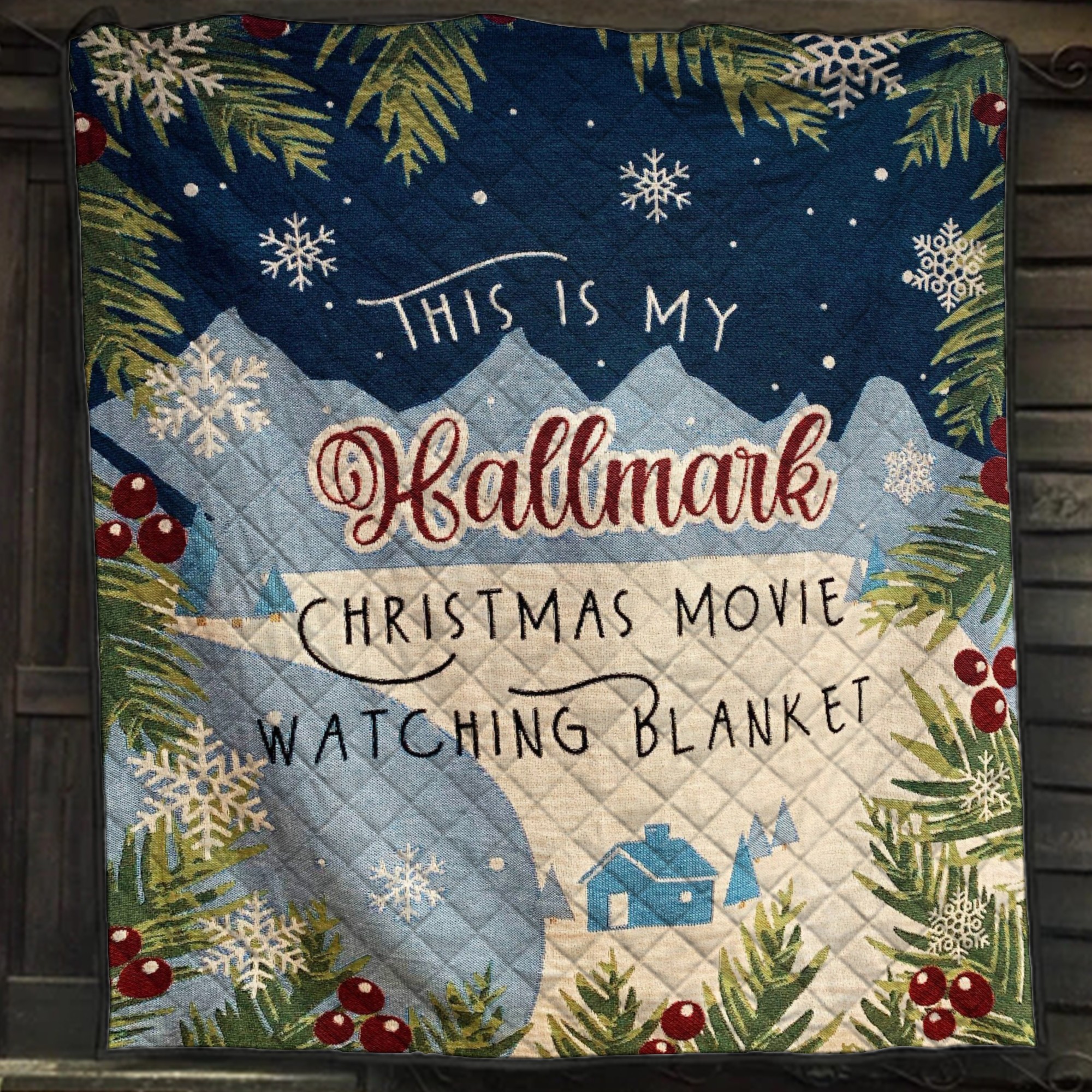 This Is My Hallmark Movie Watching Christmas Blanket Gifts