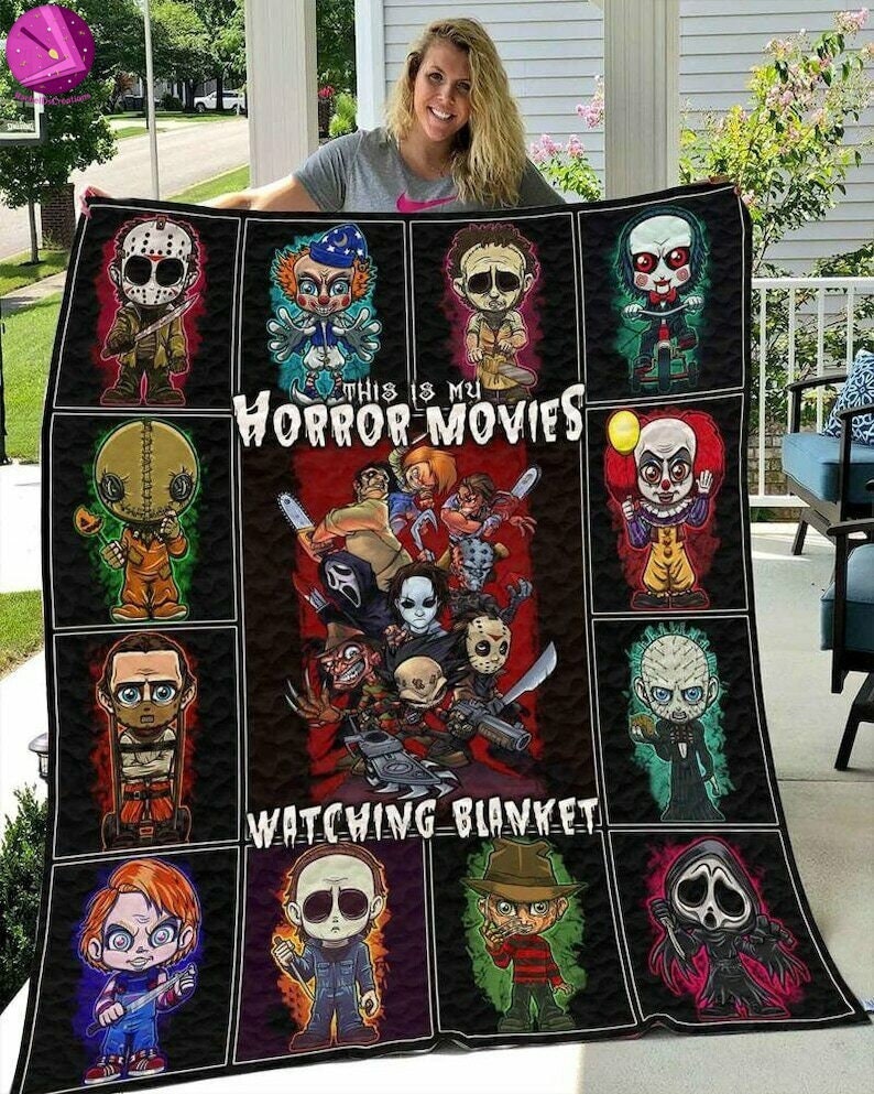 This is My Horror Movies Watching Halloween Blanket