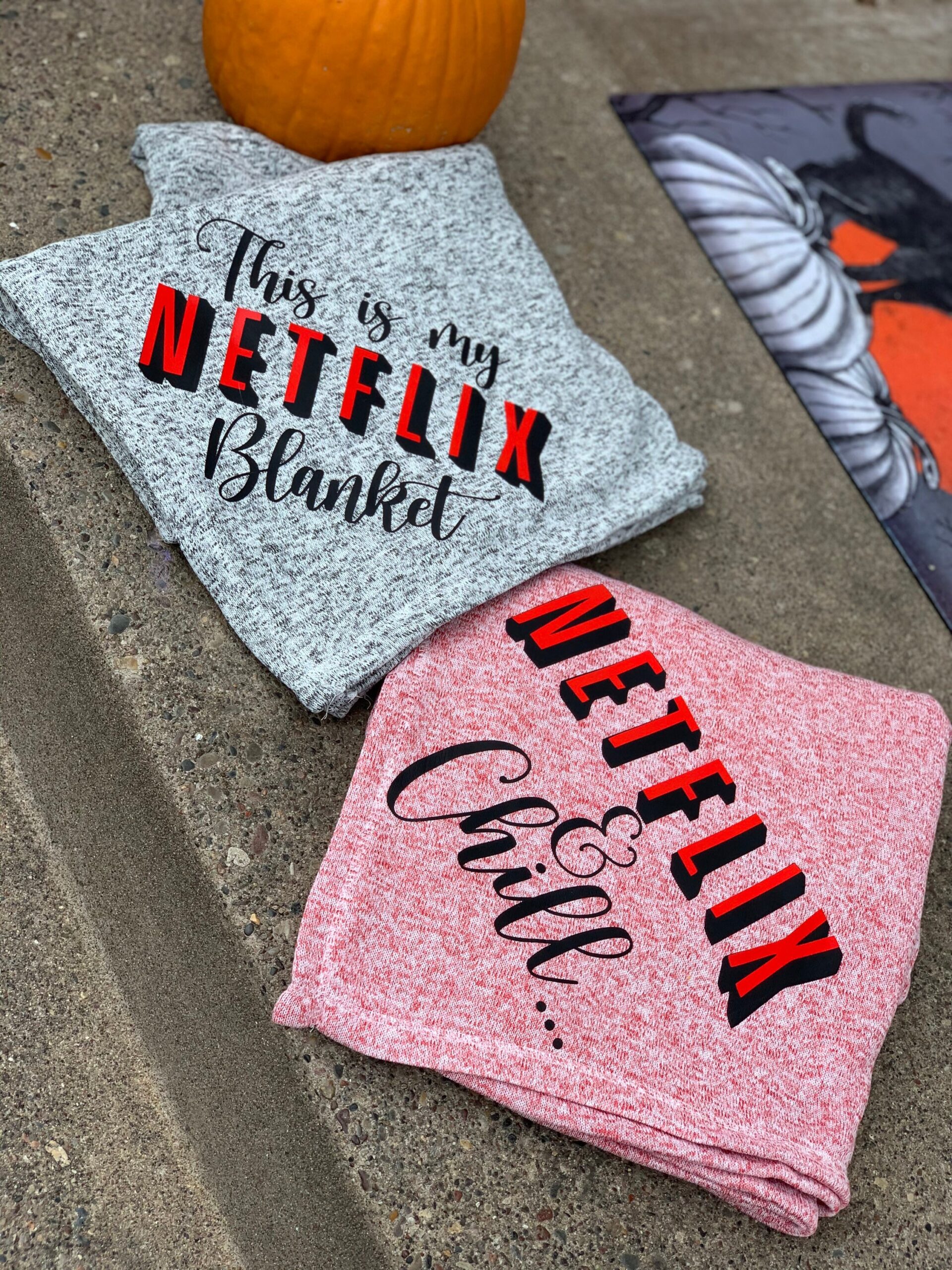 This Is My Netflix Halloween Blanket