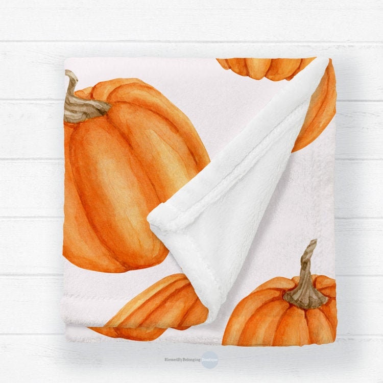 Throw Autumn Thanksgiving Blanket