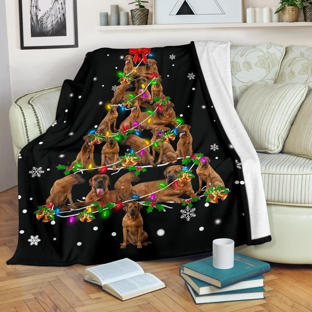 Tosa Christmas Tree Christmas Decoration Throw Blanket