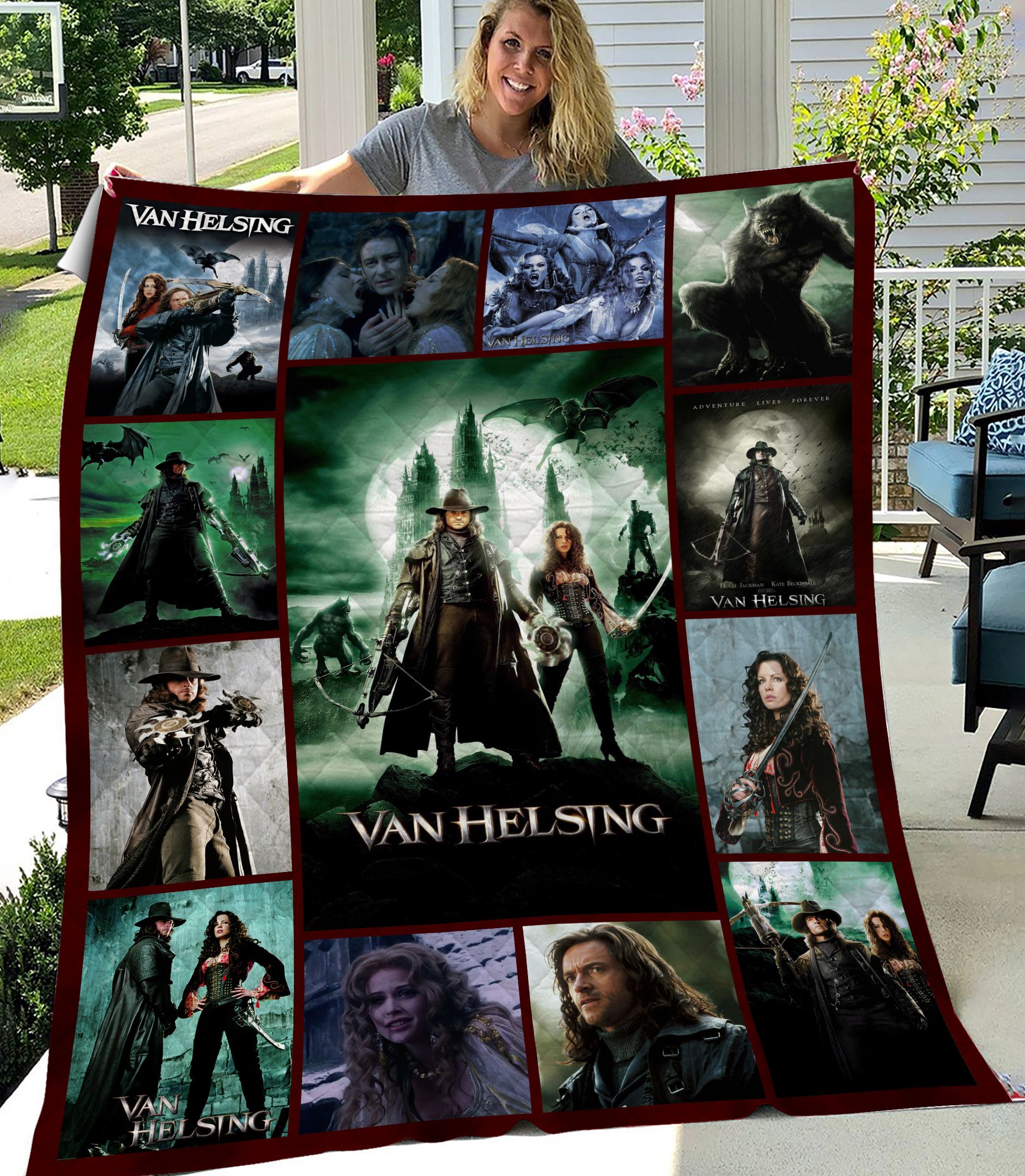 Van Helsing Inspired Throw Blanket