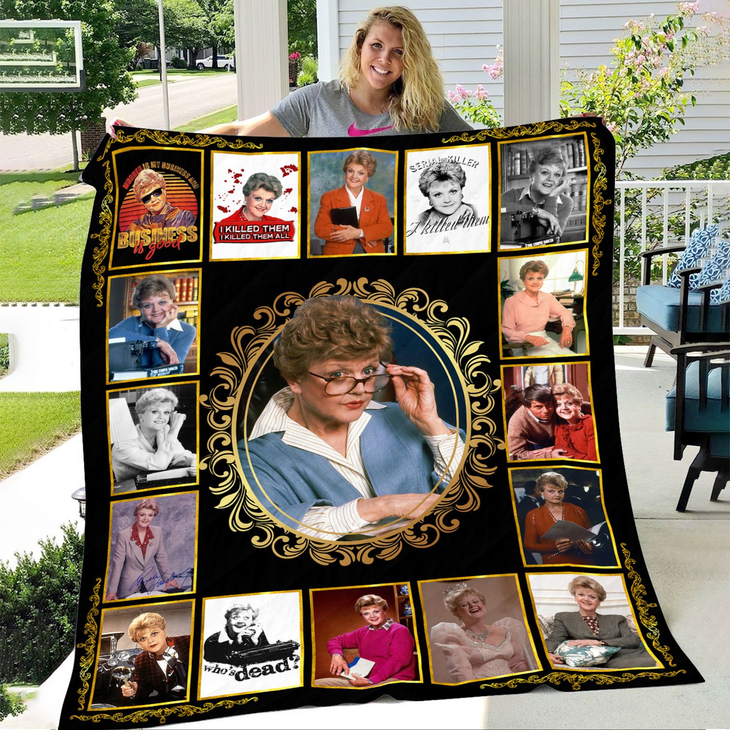 Vintage Murder She Wrote Love Jessica Fletcher’S Throw Blanket