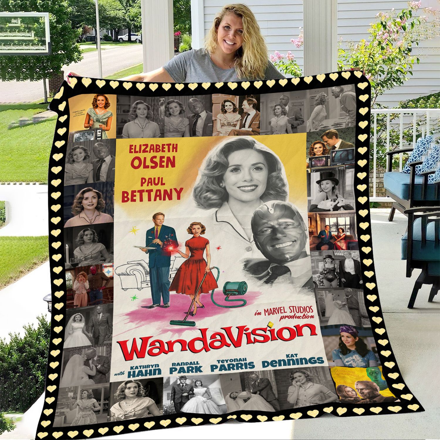 Wanda Vision Throw Blanket